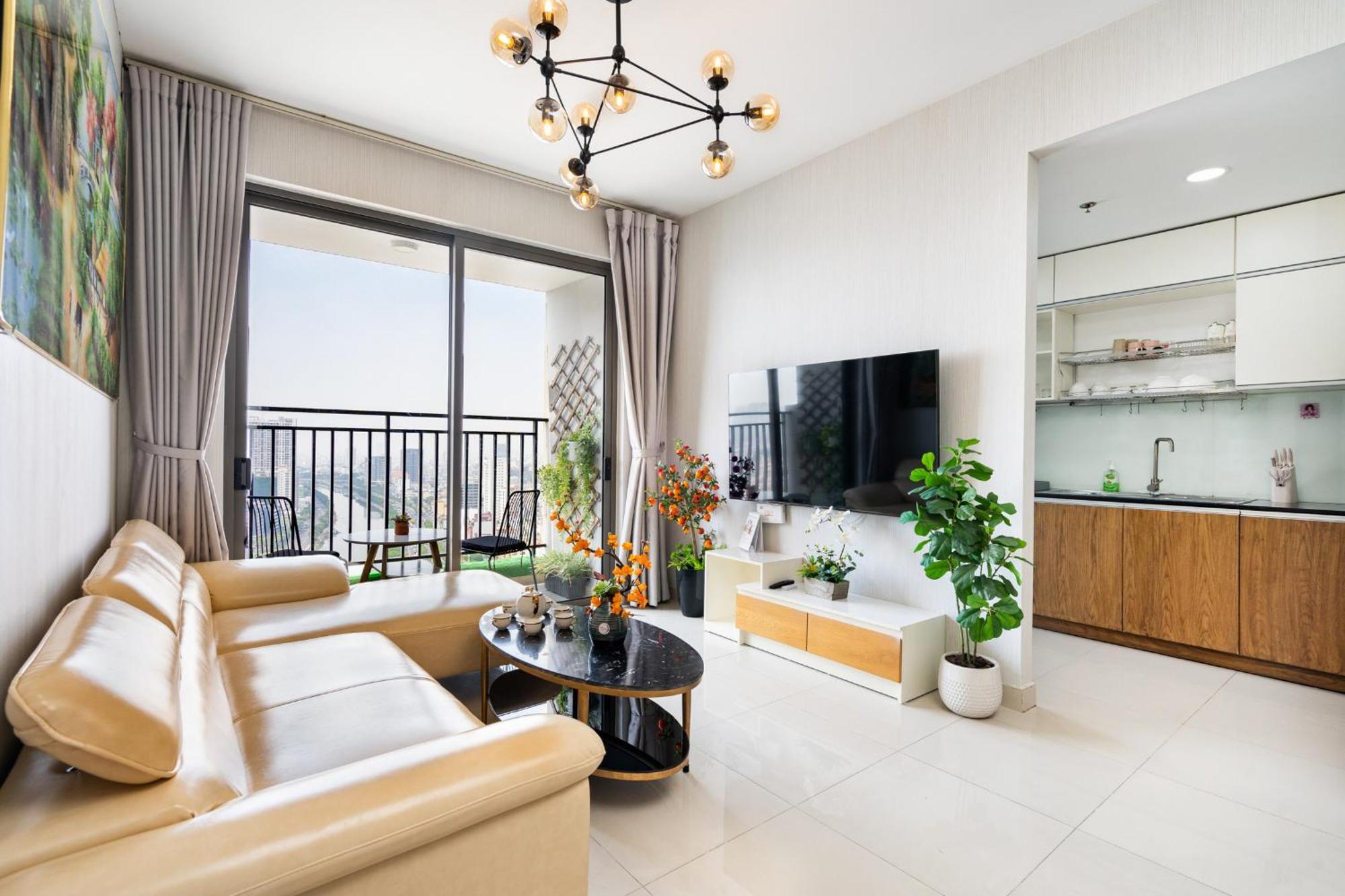 Double E Saigon Apartment In Rivergate Building 호치민 외부 사진